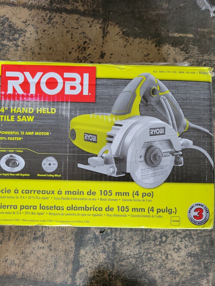 RYOBI 4 in. Tile Saw Corded