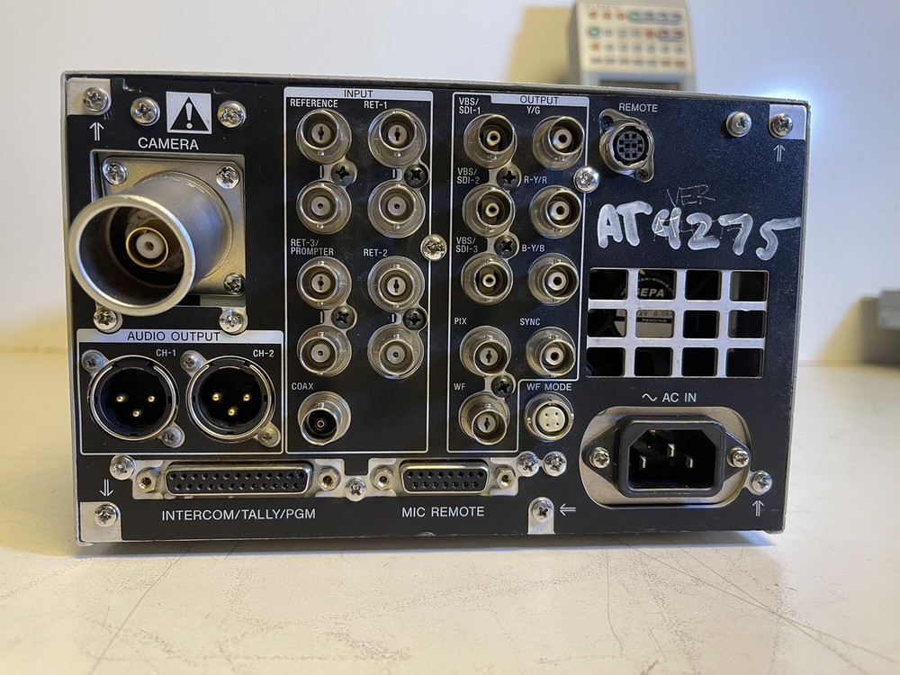 Sony CCU-TX50 Camera Control Unit W/ RCP-D50 Remote
