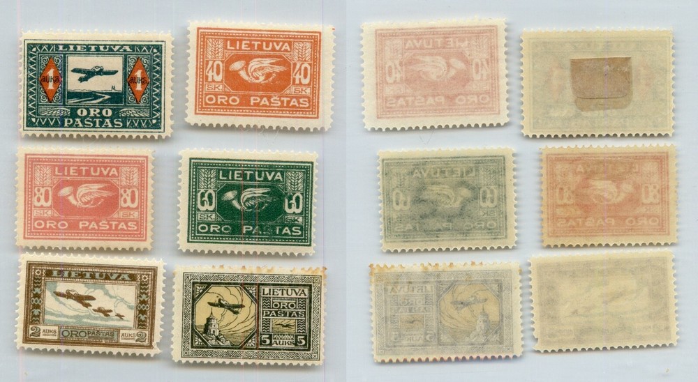 Lithuania 🇱🇹 1921 SC C2 II C7 mint. rtc8680