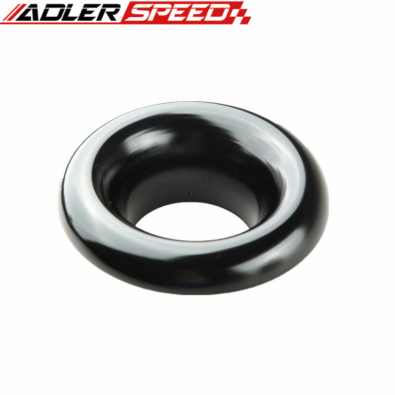 US Aluminum 5" inch Short Ram/Cold Air Intake Turbo Horn Velocity Stack Adapter