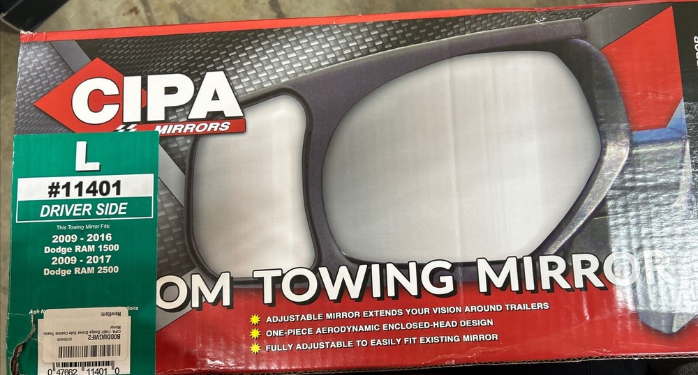 TOW MIRROR CLIP ON FOR Dodge RAM