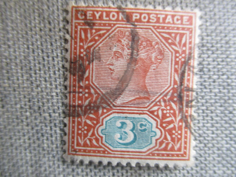 Ceylon, Scott# 132, used