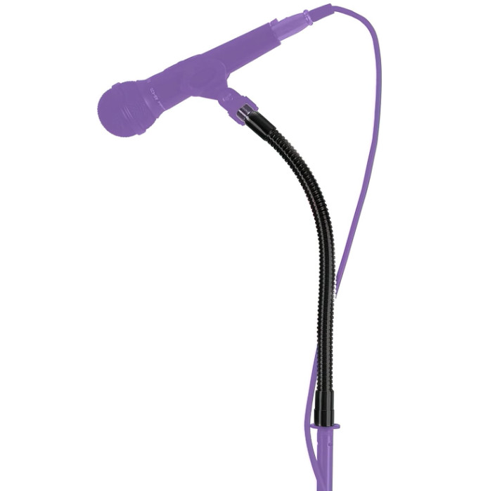 OnStage 13' Microphone Gooseneck, Black
