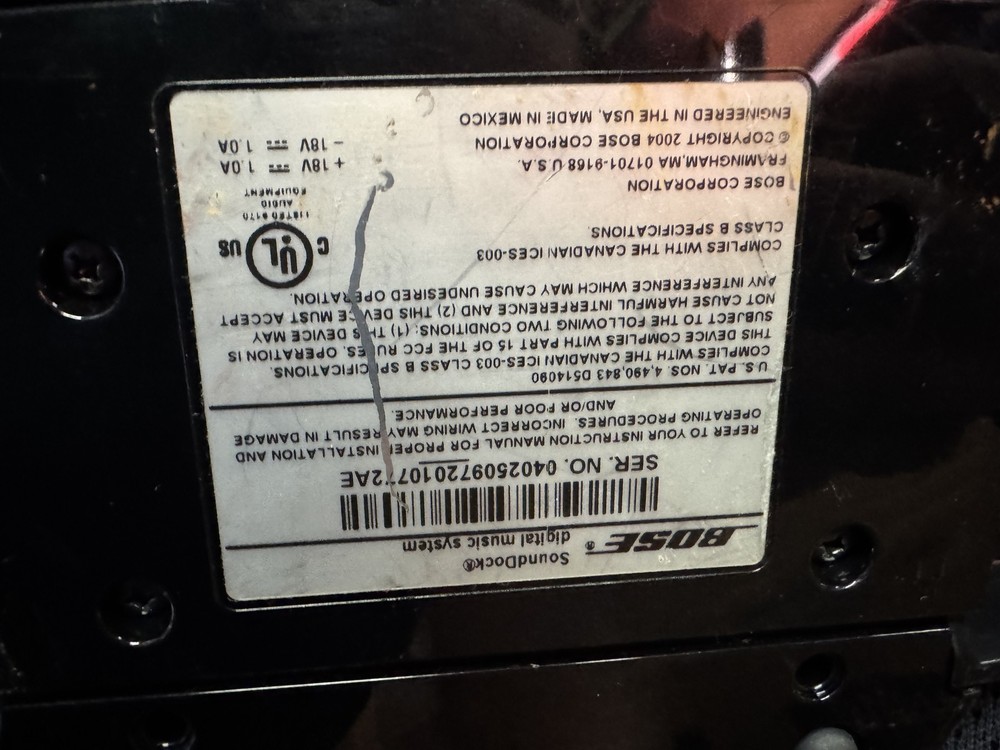 Bose SoundDock Digital Music System