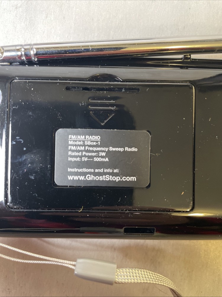 Ghost Hunting - GHOST STOP S BOX- 1 GHOST BOX Scanner & ROOK Energy Sensor