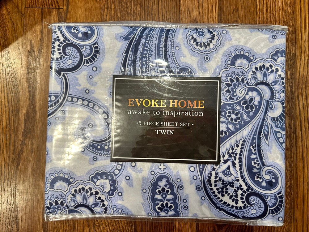 Evoke Home Twin Sheet Set