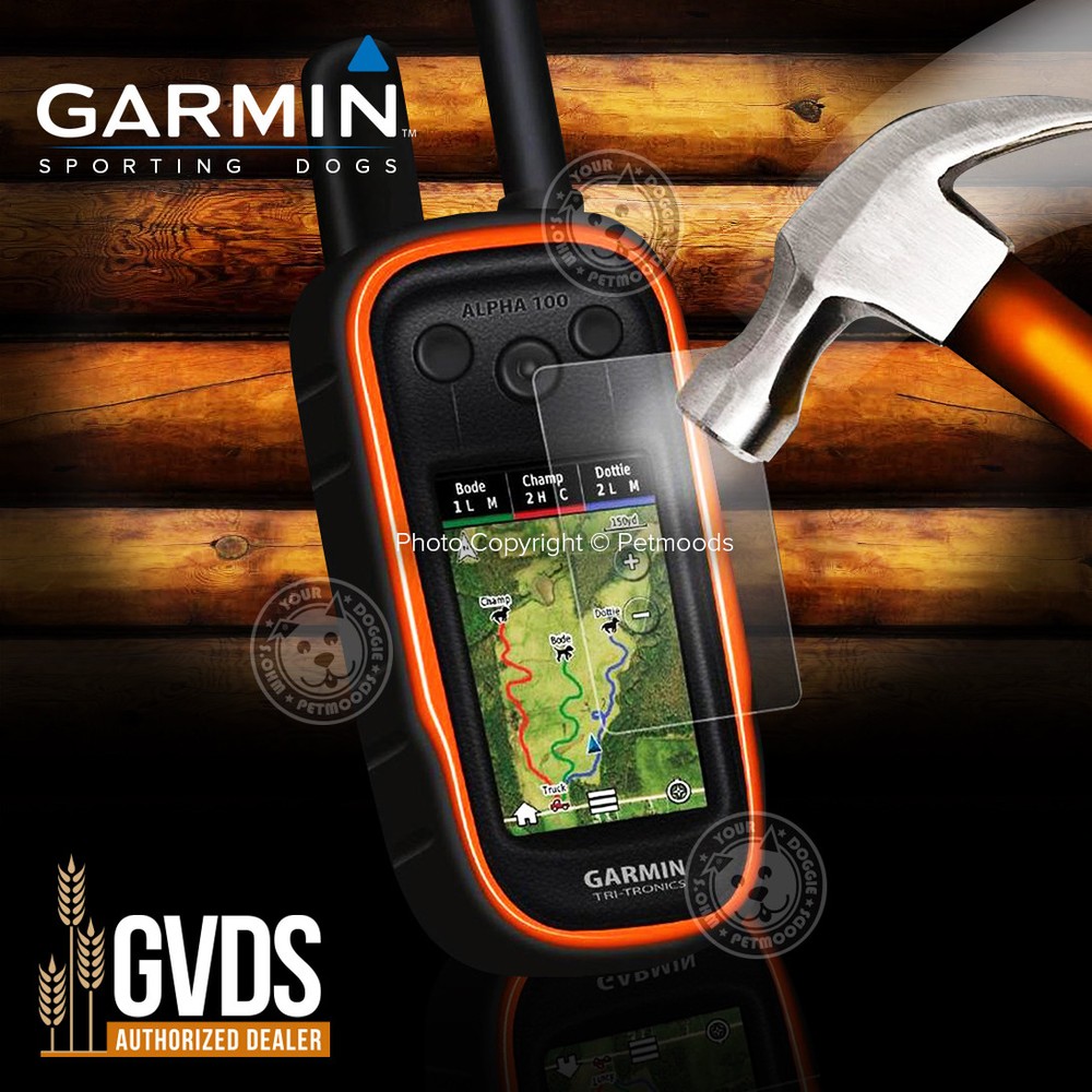GVDS Explosion Proof Garmin Alpha 100 Screen Protector Handheld Tempered Glass