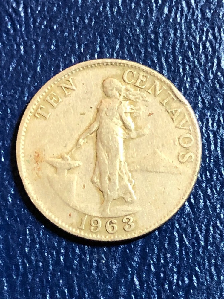 1963 Philippines 10 Centavos Item # 202