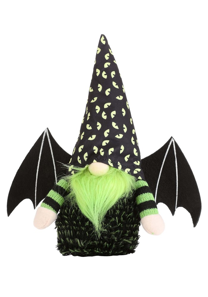 Green Bat Garden Gnome Decoration