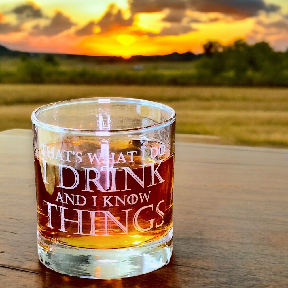 Rocks Glass - Thats What I do - Double Old Fashioned