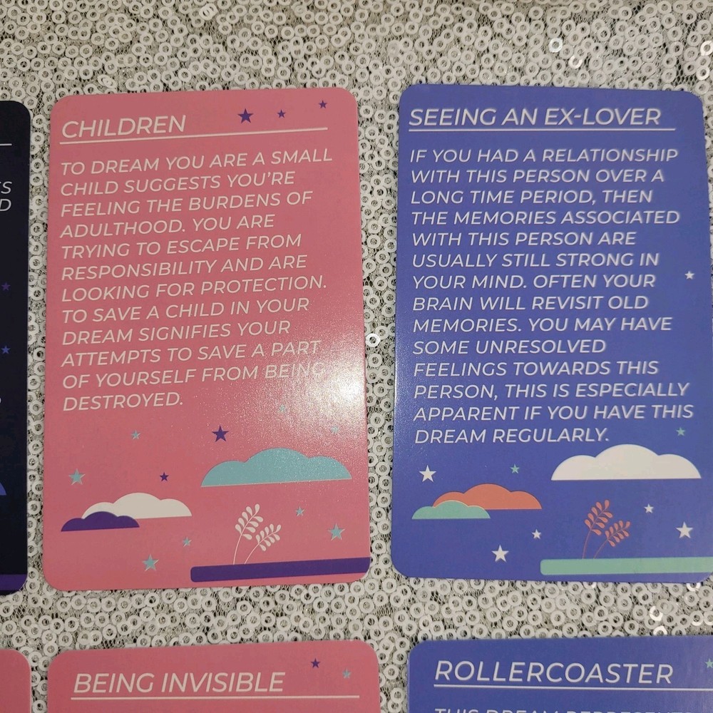 Dream Decoder Cards Subconscious Secret Activity Box Dreams 2022