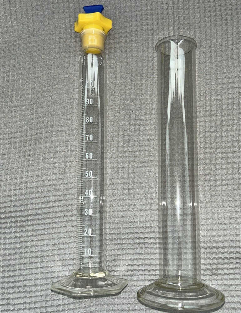 Graduated Glass Cylinder Set 100ml