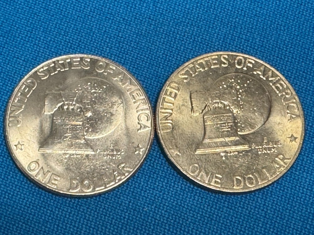 1976-P, T2 Eisenhower “Ike Silver Dollar” - AU Condition
