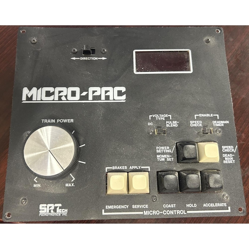 SRT Tech Micro Electronics Analog Model Railroad Control System (1987)