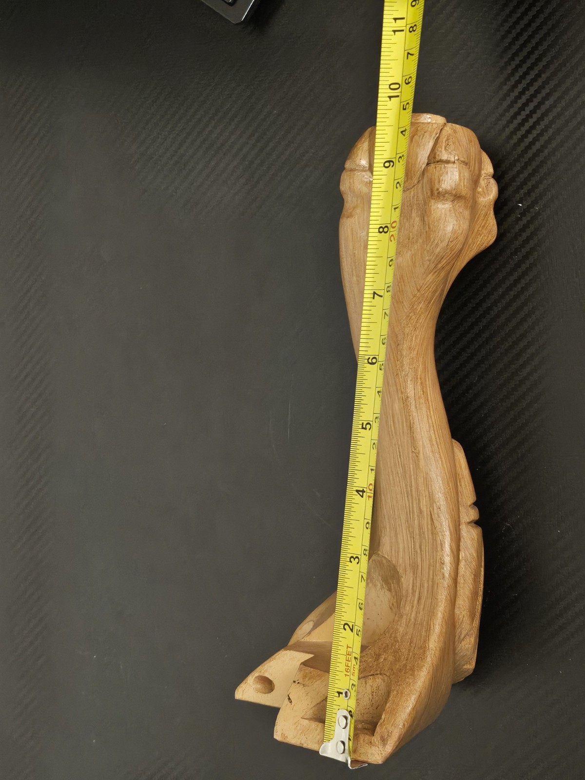 4" x 4" x 10" Vintage Traditional Ball & Claw Furniture Legs Set Of 4