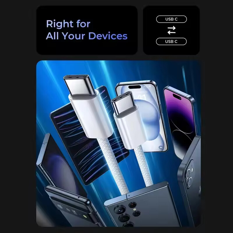 For iPhone Air 16 17 15 Pro USB-C to Type C Cable Fast Charger Charging Cord Lot