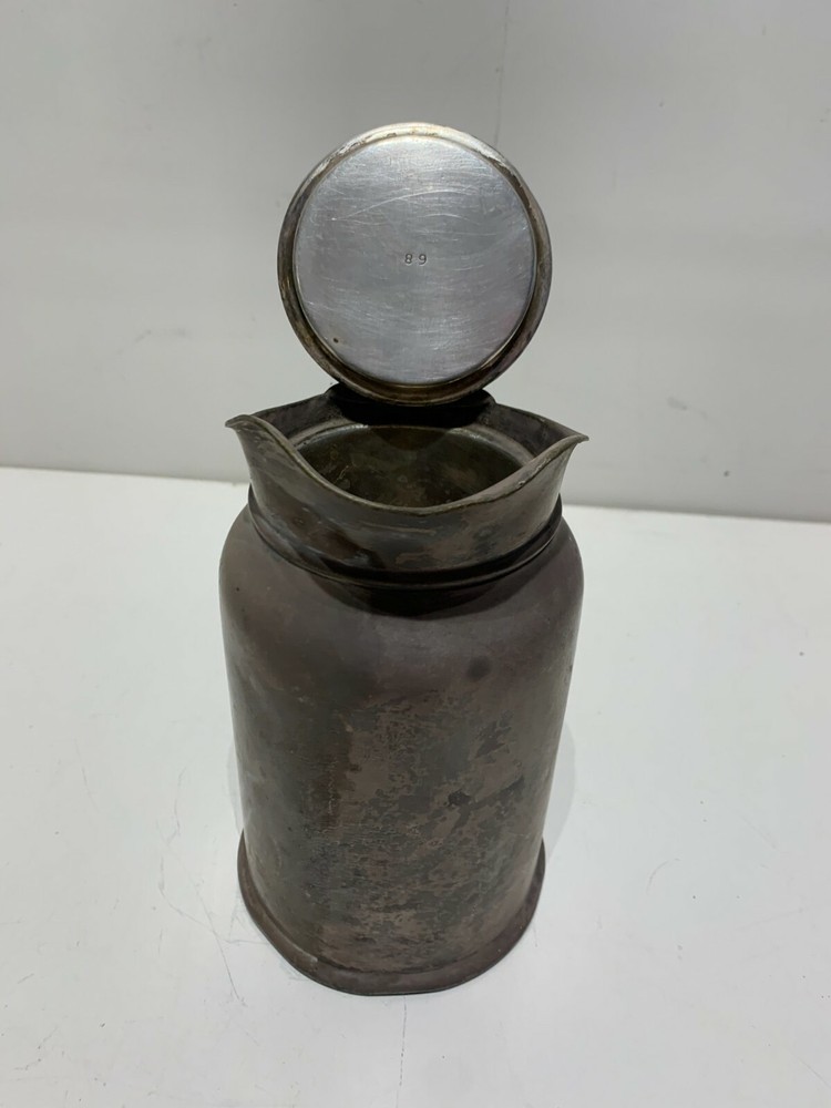 REED & BARTON Sheraton Hotel SILVER SOLDERED Coffee Water Pitcher Pot 2P