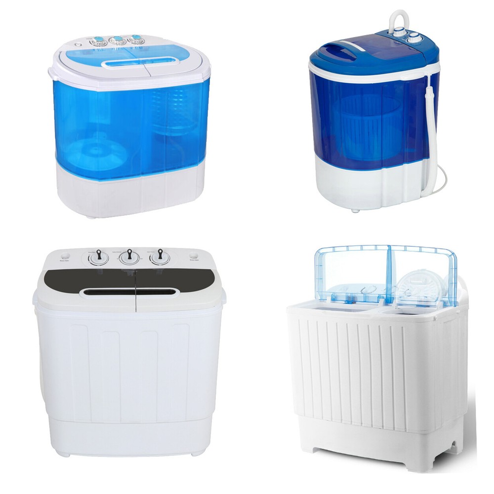 Semi-automatic / Full-automatic Portable Washing Machine Freestanding Top Load