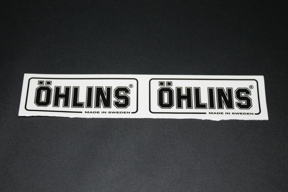 ÖHLINS sticker decal Bapperl hanging written #1