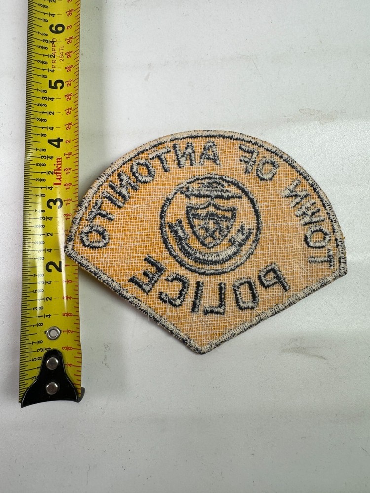 Antonito Police Colorado CO Patch K3
