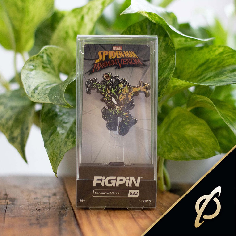 FIGPIN VENOMIZED GROOT #632 : NEW : MARVEL : LIMITED TO 3000 : SEALED