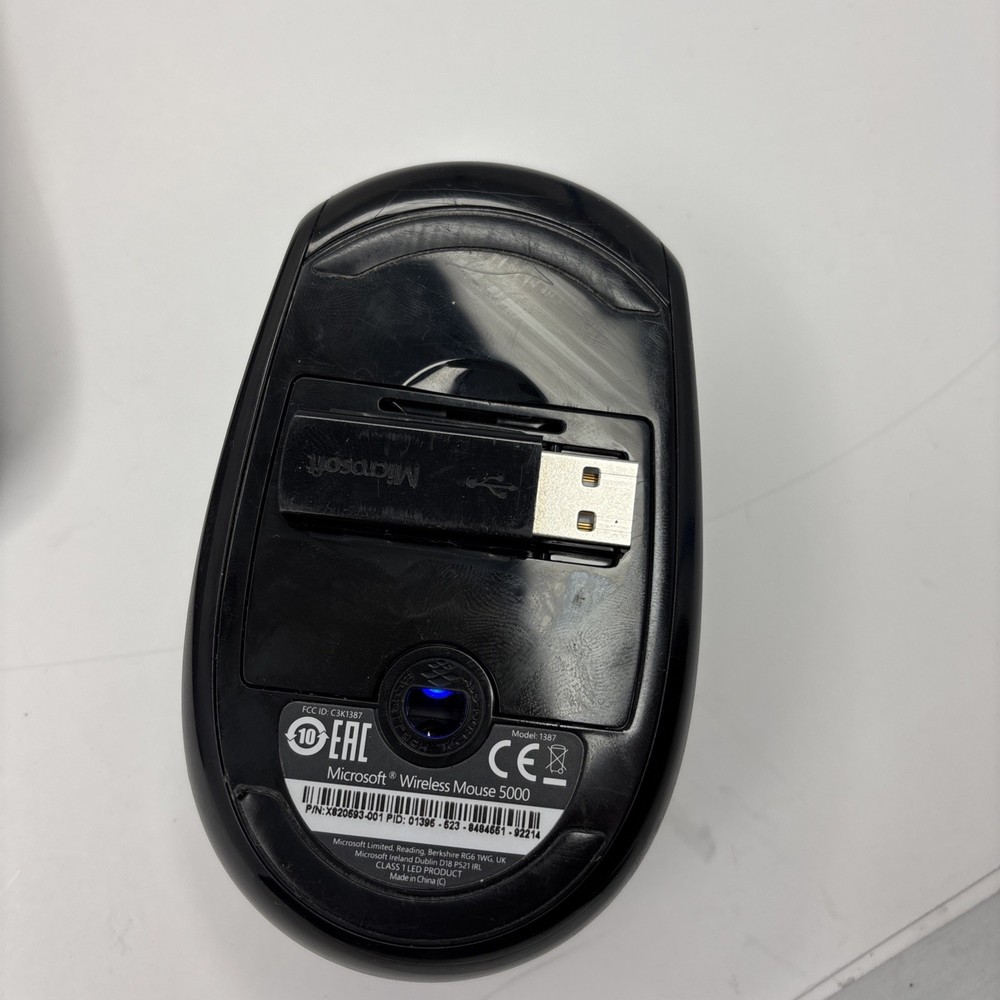 Microsoft Wireless Comfort 5050 Desktop Keyboard & Mouse w/ Dongle Complete