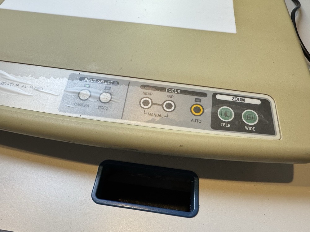 JVC AV-P720U Visual Presenter - Audio Video Document Camera - Tested, Works!