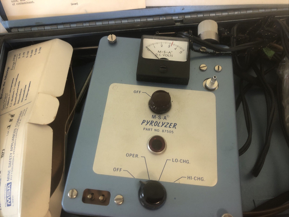 MSA Universal Testing Kit No.83500 Mine Safety Appliance Testing Unit