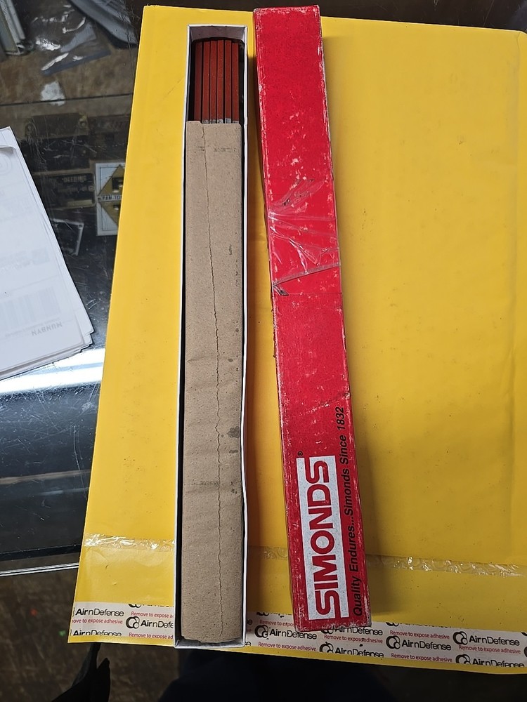 Simonds 73-150500 - 12" Mill Smooth American Pattern File 06 Ea