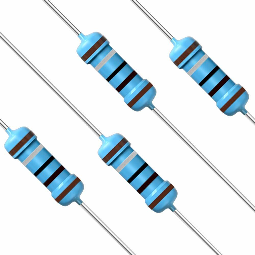20 PCS 1/2 w(0.5 watt) 1% metal film resistors Over 200 Various Value YOU CHOOSE