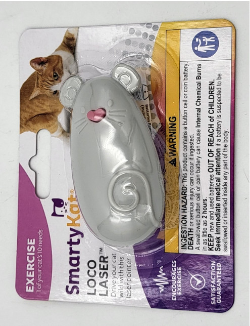 Smarty Cat Laser Interactive Toy New Mouse