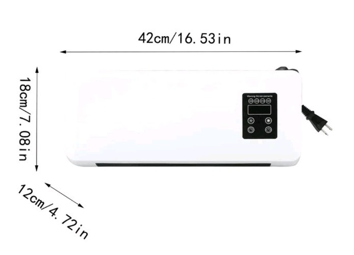 Wall Mounted Mobile Air Conditioner L-2008 Adjustable Cooling & Remote Control