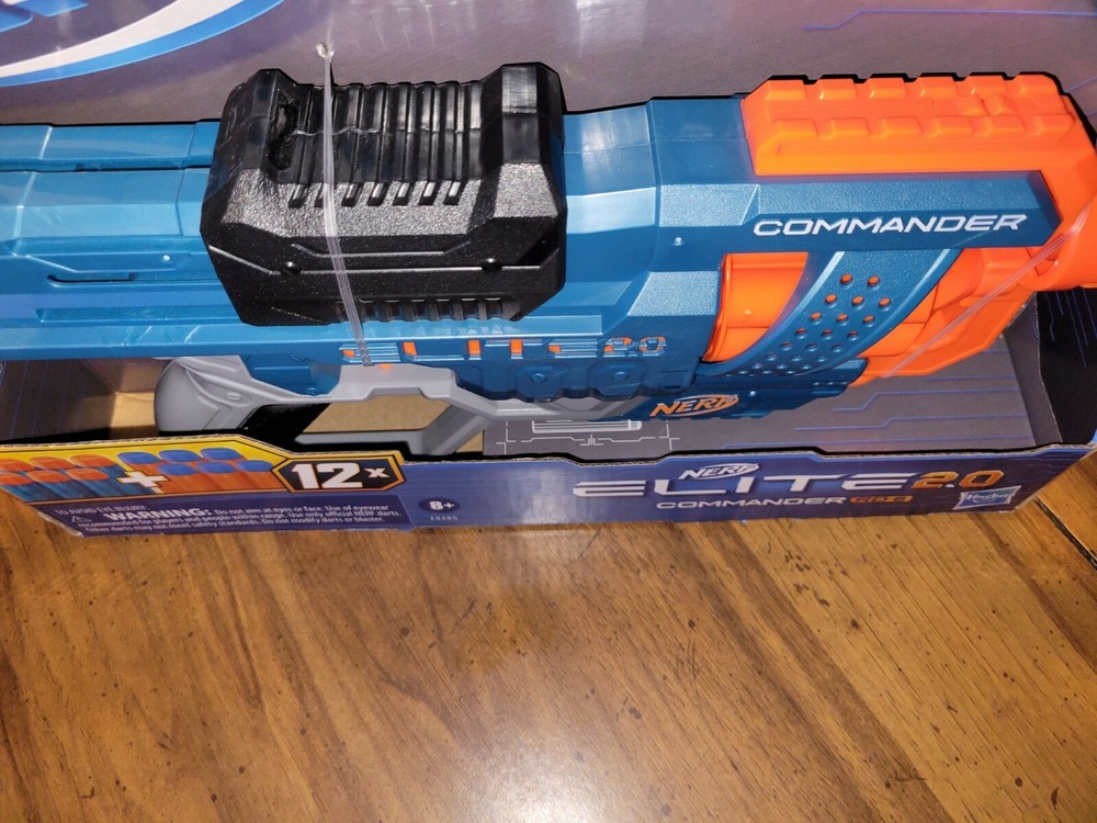 NERF Elite 2.0 E9485 Commander RD-6 Blaster