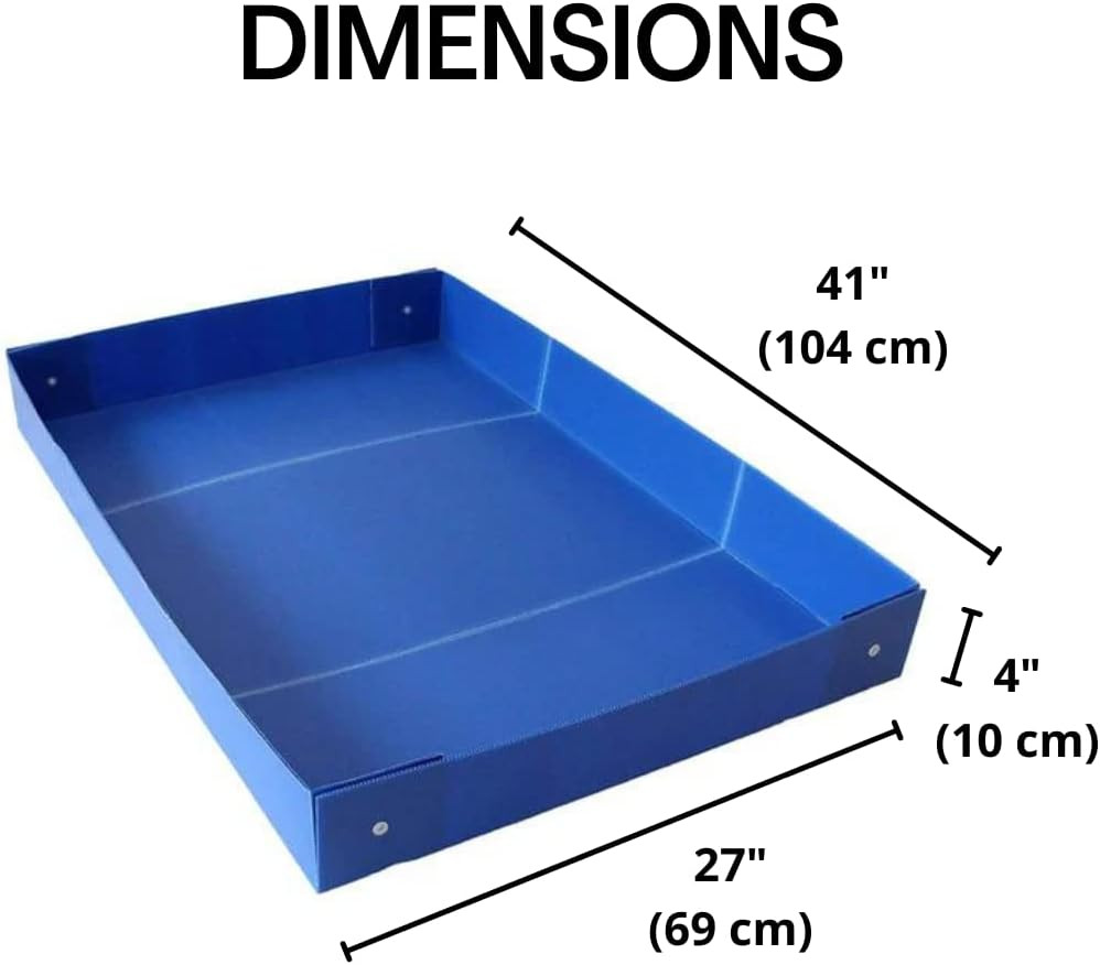 Corrugated Plastic Guinea Pig Cage Liner- 2X3 Panel Size