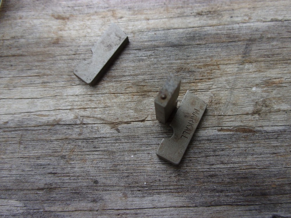 Figure "." Schmidt Embossing Stamper Period Machine Nameplate Marking Tool Punch
