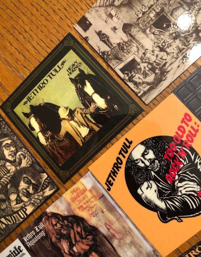 Jethro Tull fridge magnets