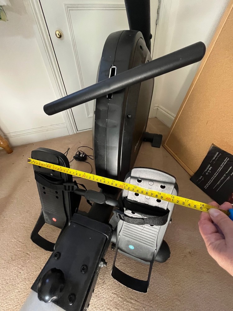 Foldable BodyMax RM60 rowing machine used