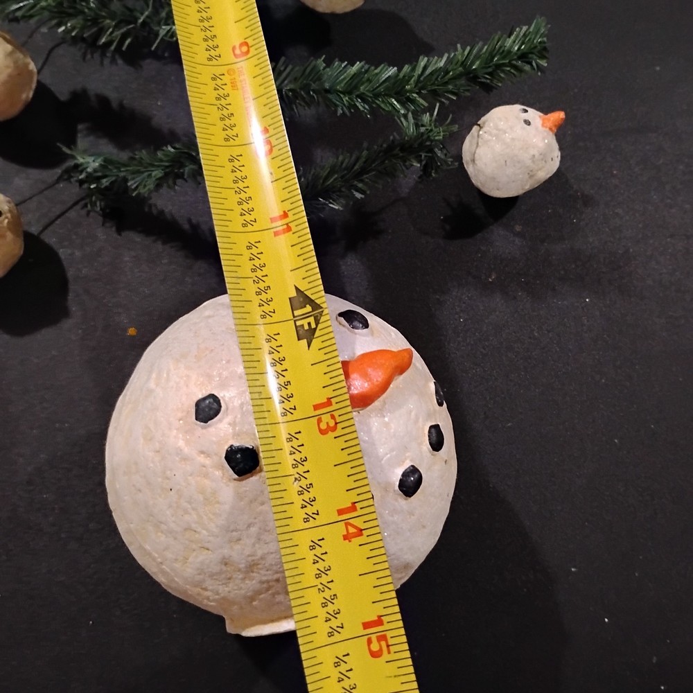 Unique 15" Snowball Christmas Tree Decor