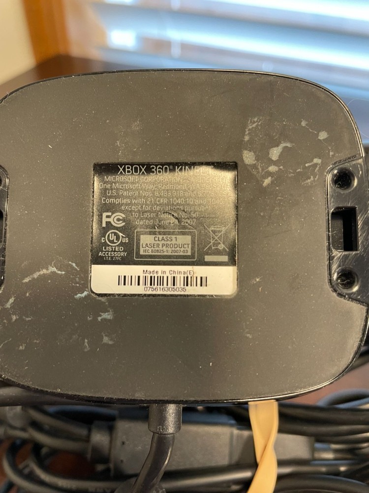 XBOX Kinect Model 1414 w/Power Adapter