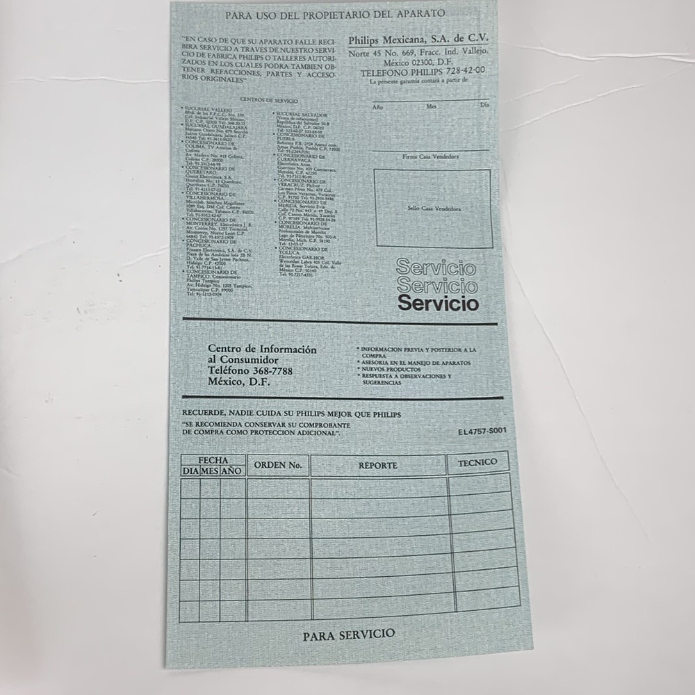 Philips FW56 CD Mini Hifi Stereo System Instruction Manual Booklet