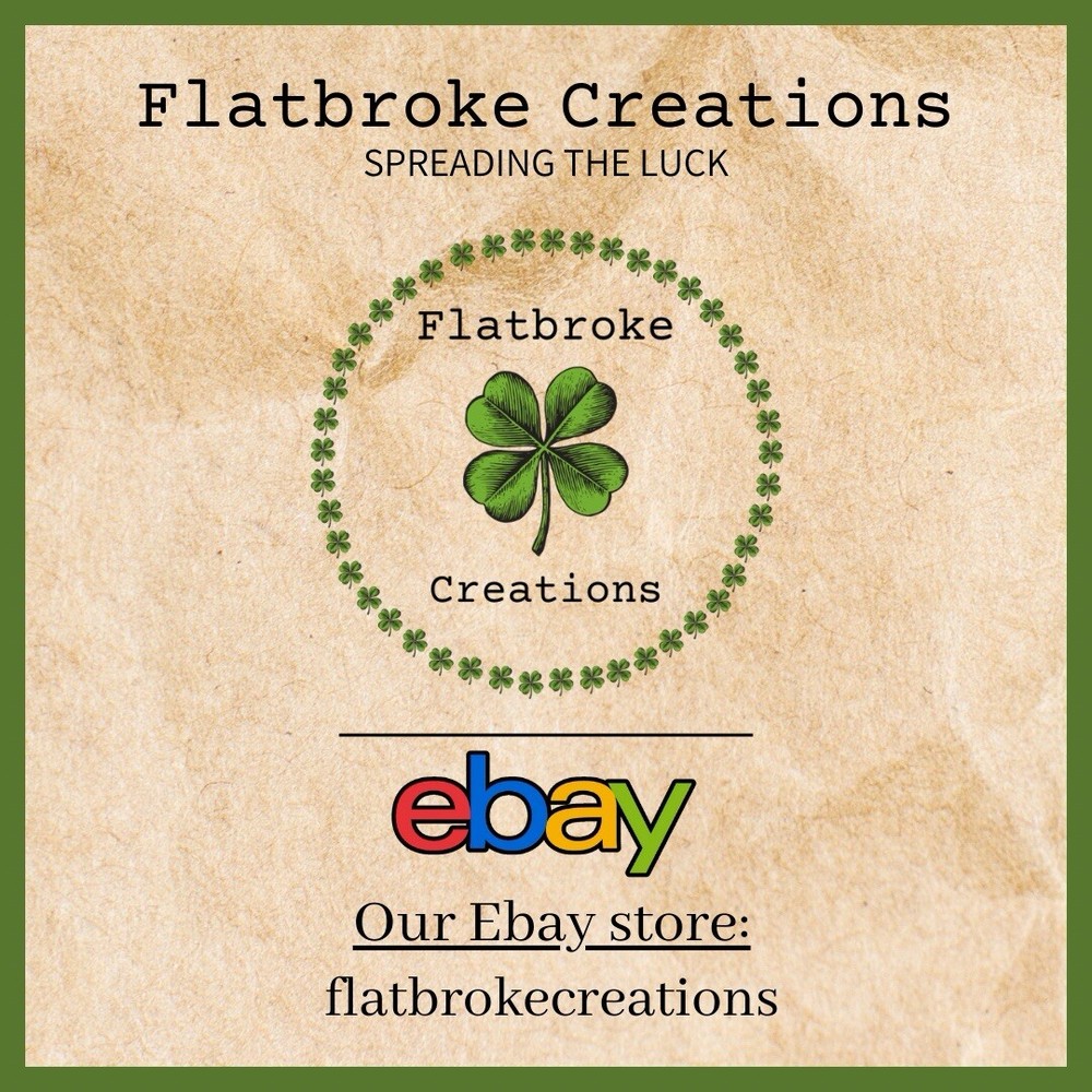 🍀Real Laminated Four Leaf Clover🍀 Shamrock