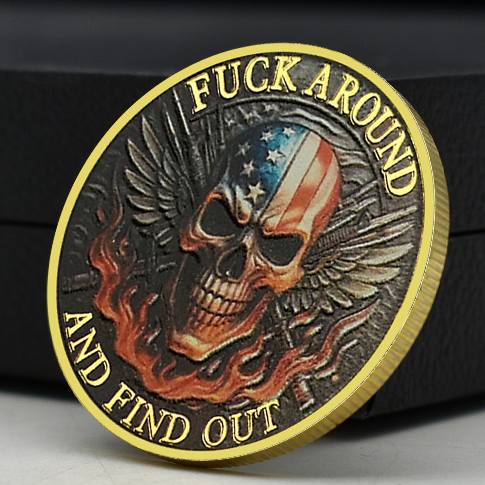 Valor & Victory - The Spirit of the Republic Challenge Coin Commemorative Medal