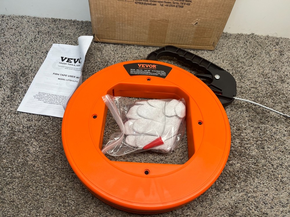 Vevor 100 ft Fish Tape 5.8mm Model LFT01