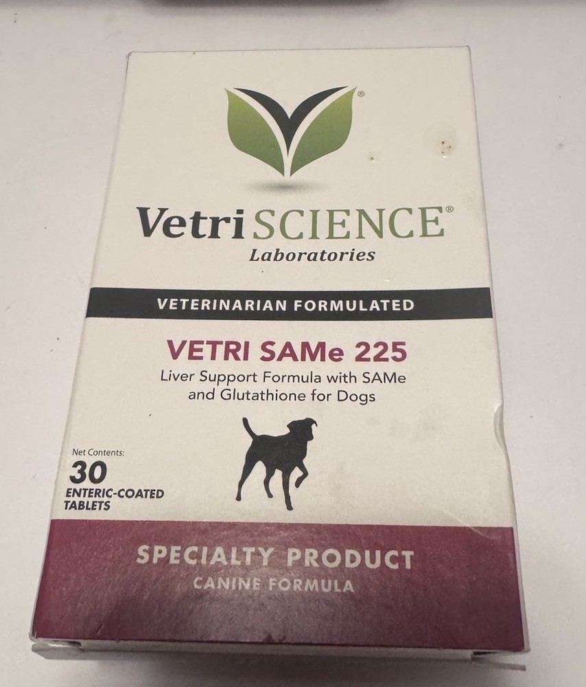 VetriScience Laboratories Vetri Same Liver Support Supplement Dogs 225mg