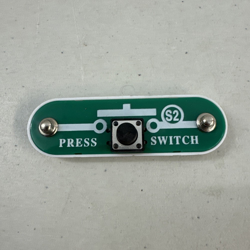 Snap Circuits Elenco S2 Press Switch Replacement Part Tested Snap Circuit