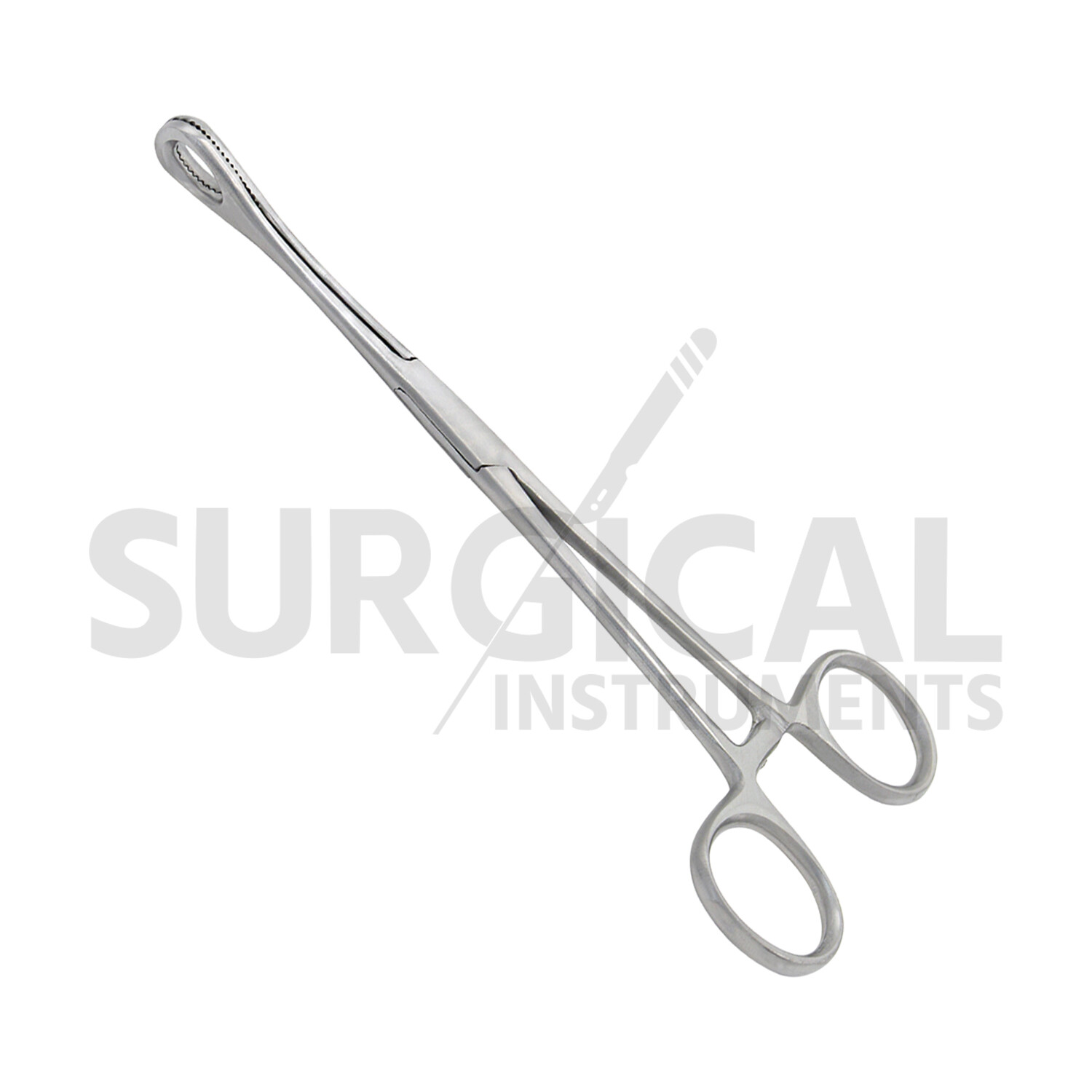 Body Piercing Forceps Kit Hemostat Sponge Clamp 7" Straight German Grade