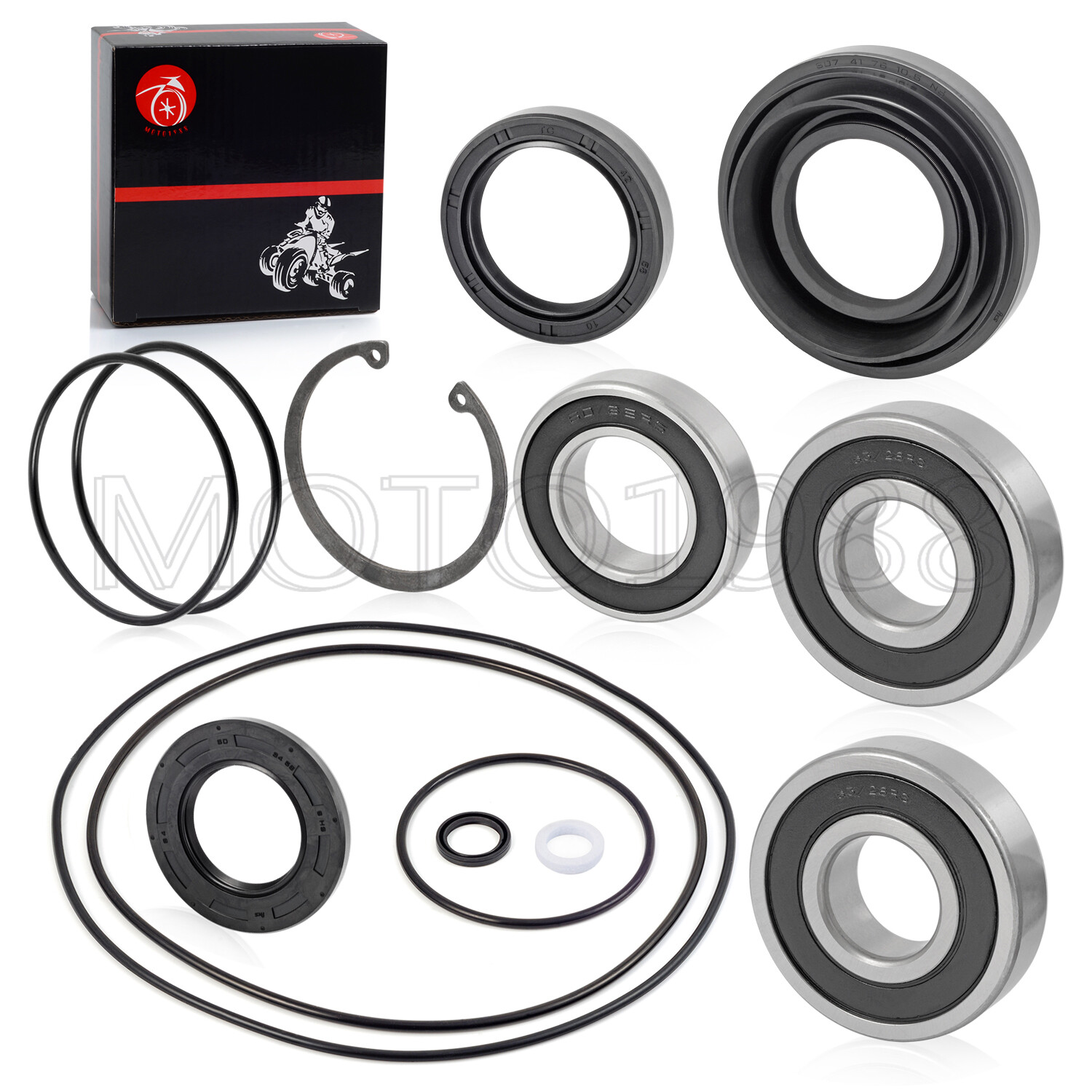 Rear Axle Wheel seal bearing kit 2000-2006 For HONDA Rancher 350 ES S TRX350
