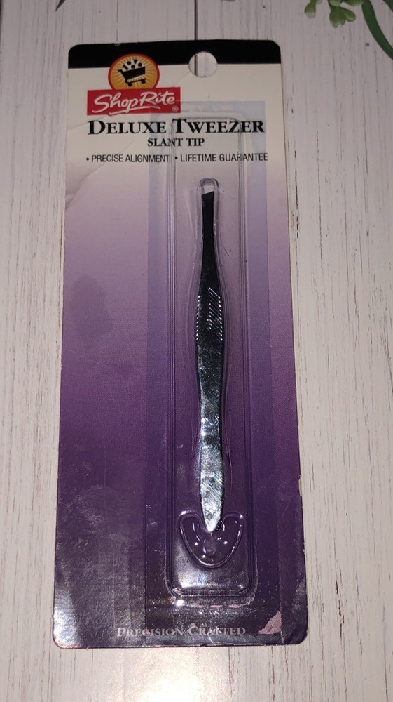 Shoprite Deluxe Tweezer Slant Tip Precise Alignment