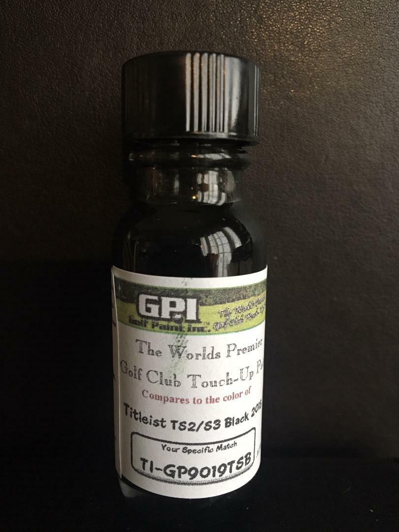 GP Touch-up Paint for Titleist TS/TR/GT series clubs, Black  crown  TI-GP9019TSB