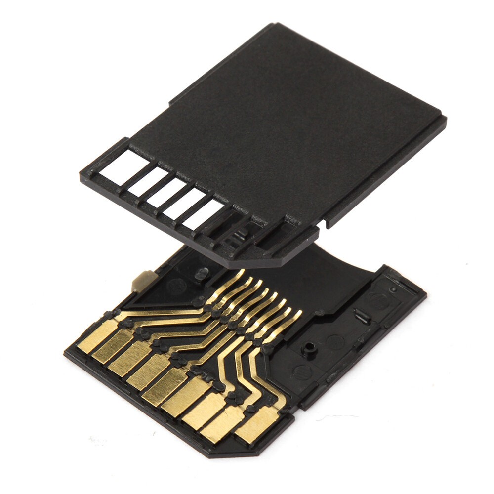 10x Micro SD Adapter TransFlash TF To SD SDHC Memory Card Adapter Converter